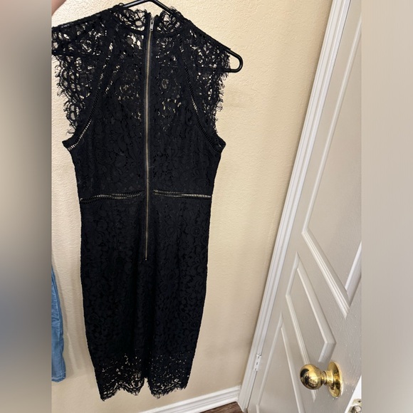 Bardot midi lace column dress - Picture 8 of 10